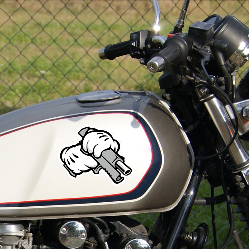 شراء مسدس المقود والالتصاق - ي - مراجعة Motorcycle Gear Up وسعره